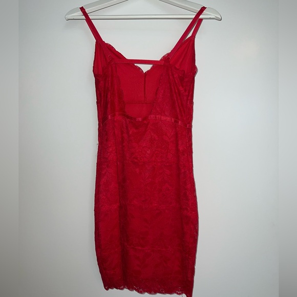 Guess Dress (Red Lace) - Picture 2 of 4